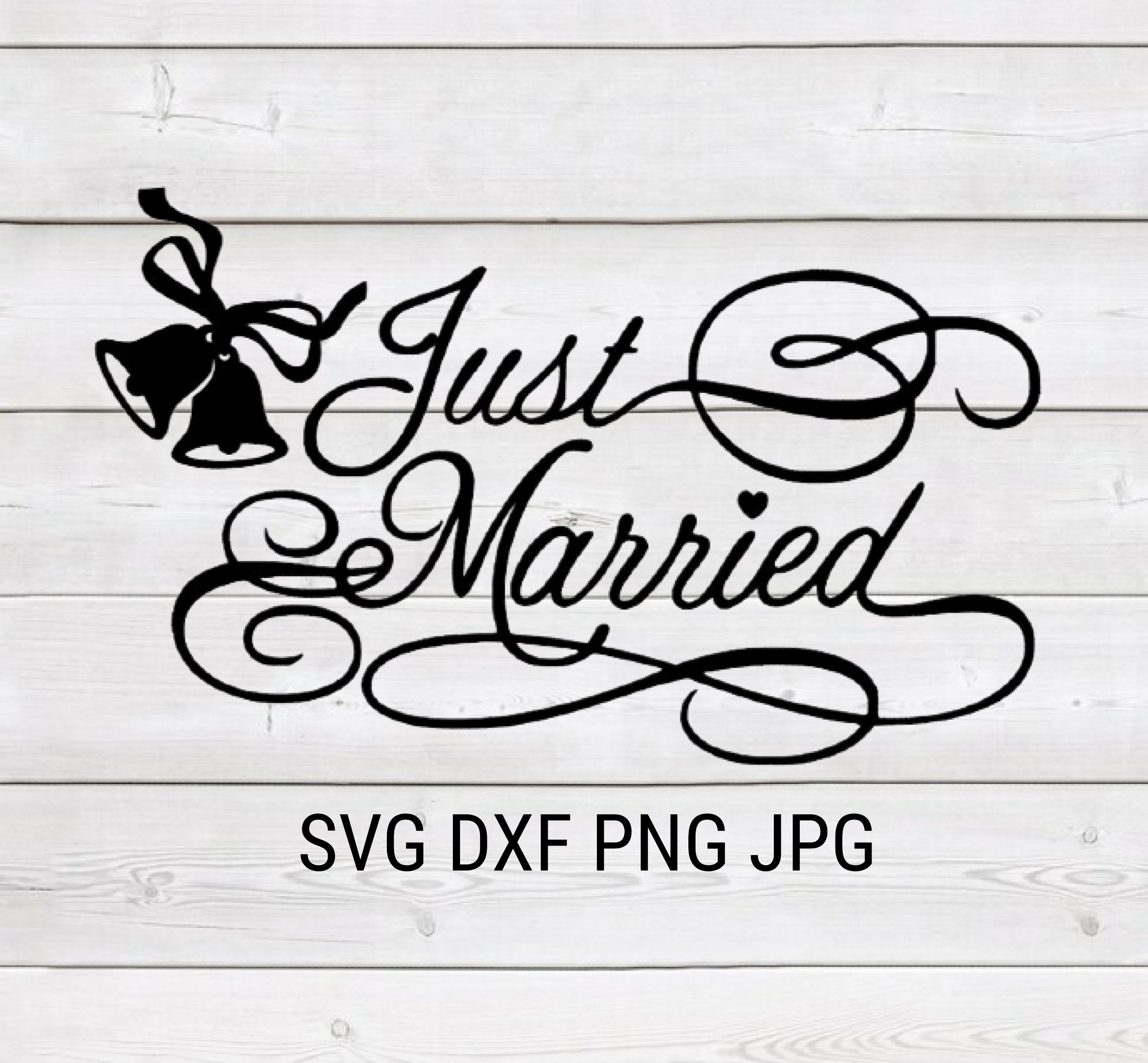 Just Married Sign Printable