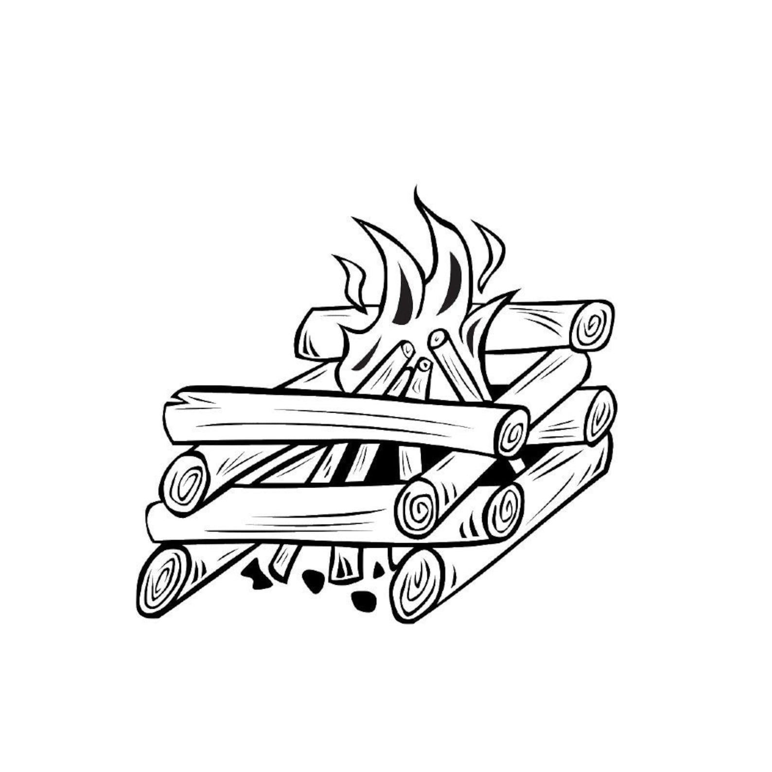 Campfire Log Fire Flames Sign Download includes Cricut SVG Cut Etsy Campfire Log Fire Flames Sign Download includes Cricut SVG Cut Etsy