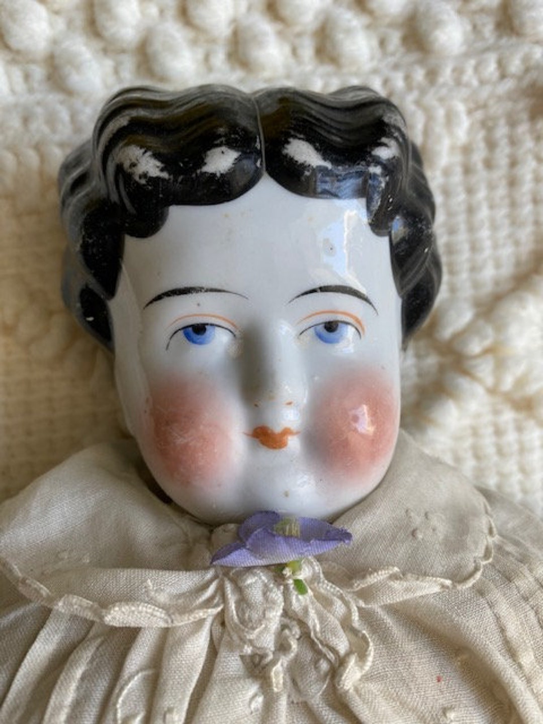 21 Antique German Flathead China Doll Etsy