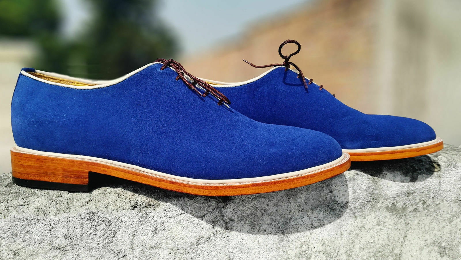 royal blue shoes mens