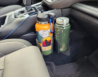 Large water bottle holder for Subaru outback side pocket