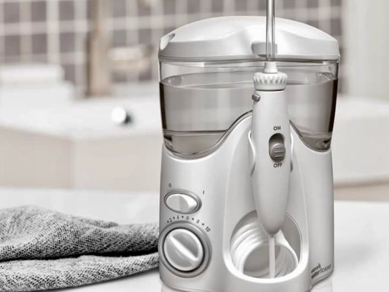 Waterpik Ultra WP100W Electric Water Flosser White Etsy