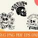Funny Skull SVG Bundle, Sarcastic Skeleton Png, Spooky Season, Retro ...