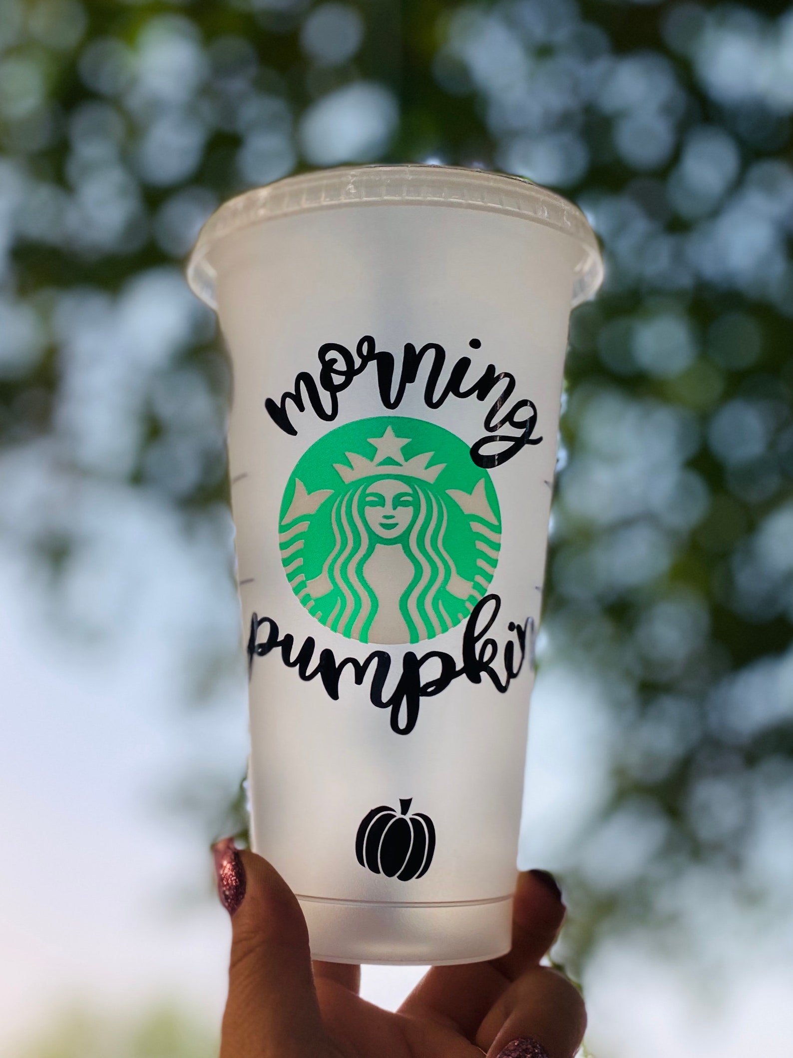 Fall Starbucks Tumbler Etsy