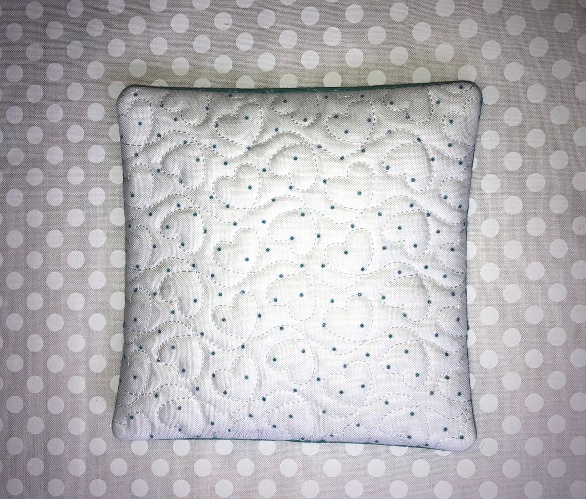 2 SIZES in the Hoop Potholder, Hot Pad machine Embroidery Design