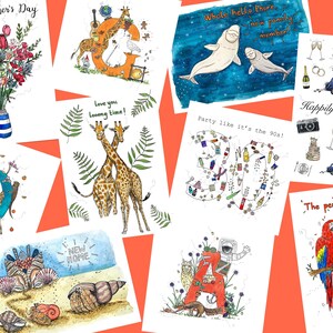 Paquete de 10 tarjetas de felicitación / Paquete múltiple / Paquete de tarjetas