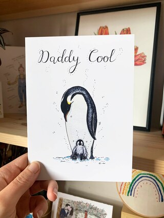 Central 23 Biglietto Di Auguri Divertente Per Papà - "Dad You're Otterly Awesome" Con Adesivi - Compleanno Uomo, 14,5x14,5 Cm, Fatto In UK