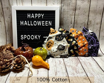 Handmade Halloween Face Mask | Cotton, Washable, Kid & Adult Sizes