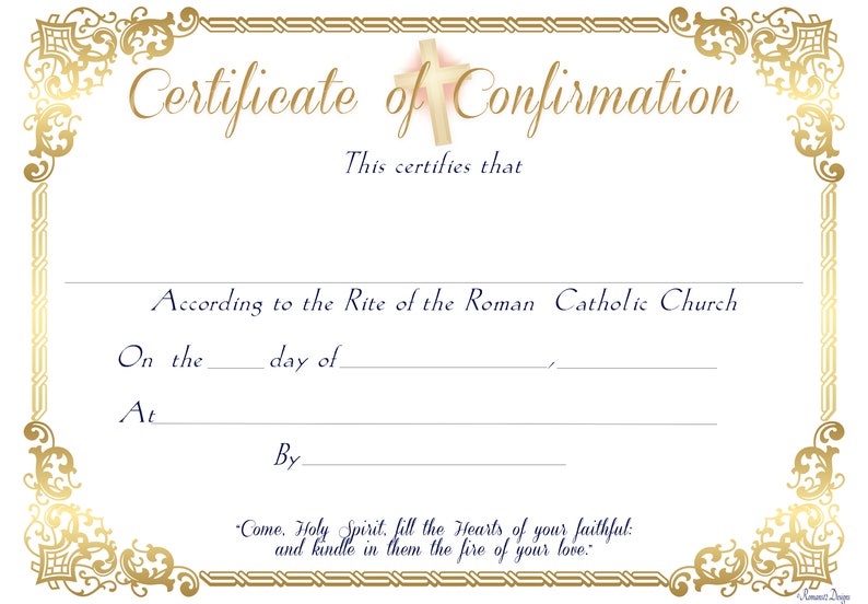 Catholic Confirmation Certificate PDF Printable Etsy catholic-confirmation-certificate-pdf-printable-etsy