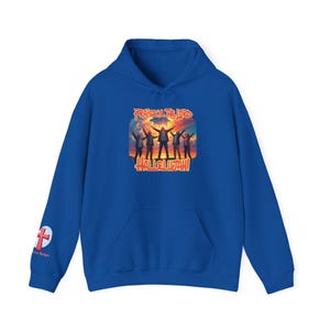 Praise Ye the Lord Christian Hoodie: Unisex Faith-Based Apparel