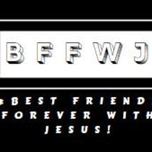 BFFWJ - Beste Freunde für immer mit Jesus! Christliche SVG Download Datei zum Basteln