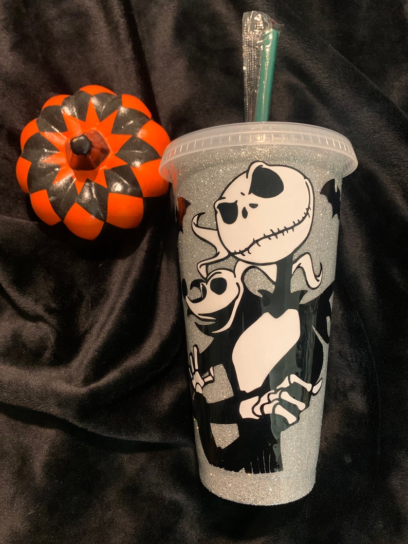Nightmare before christmas Starbucks cup Etsy