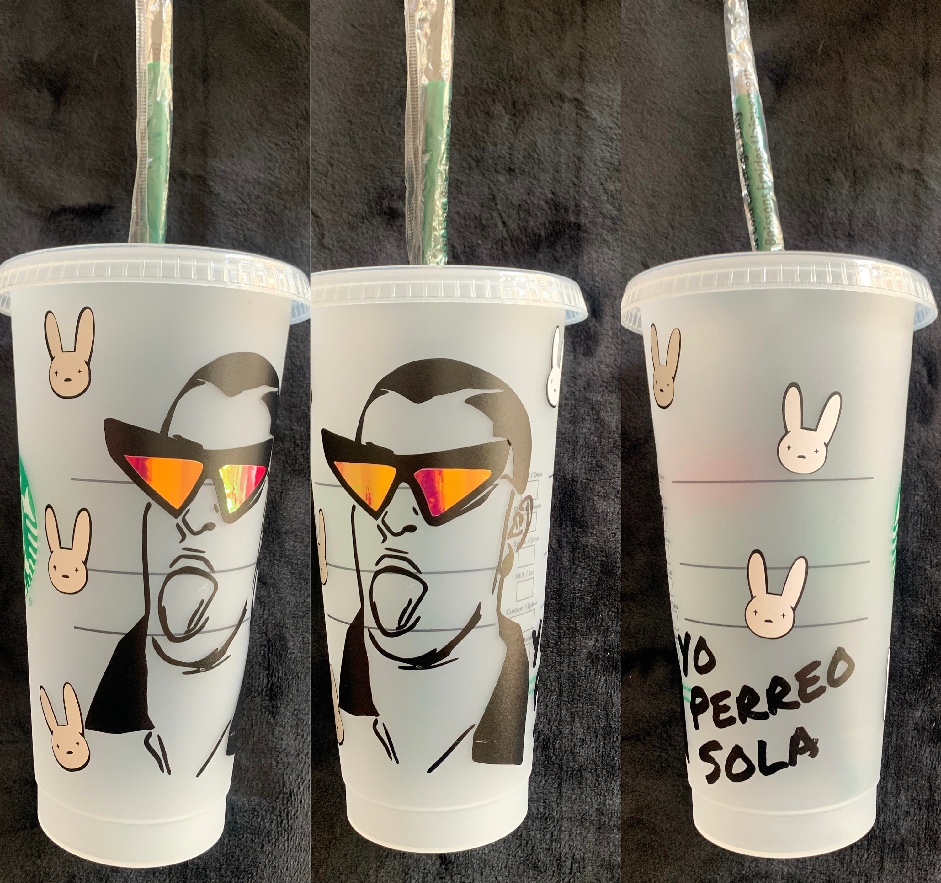 Bad Bunny Starbucks Cup