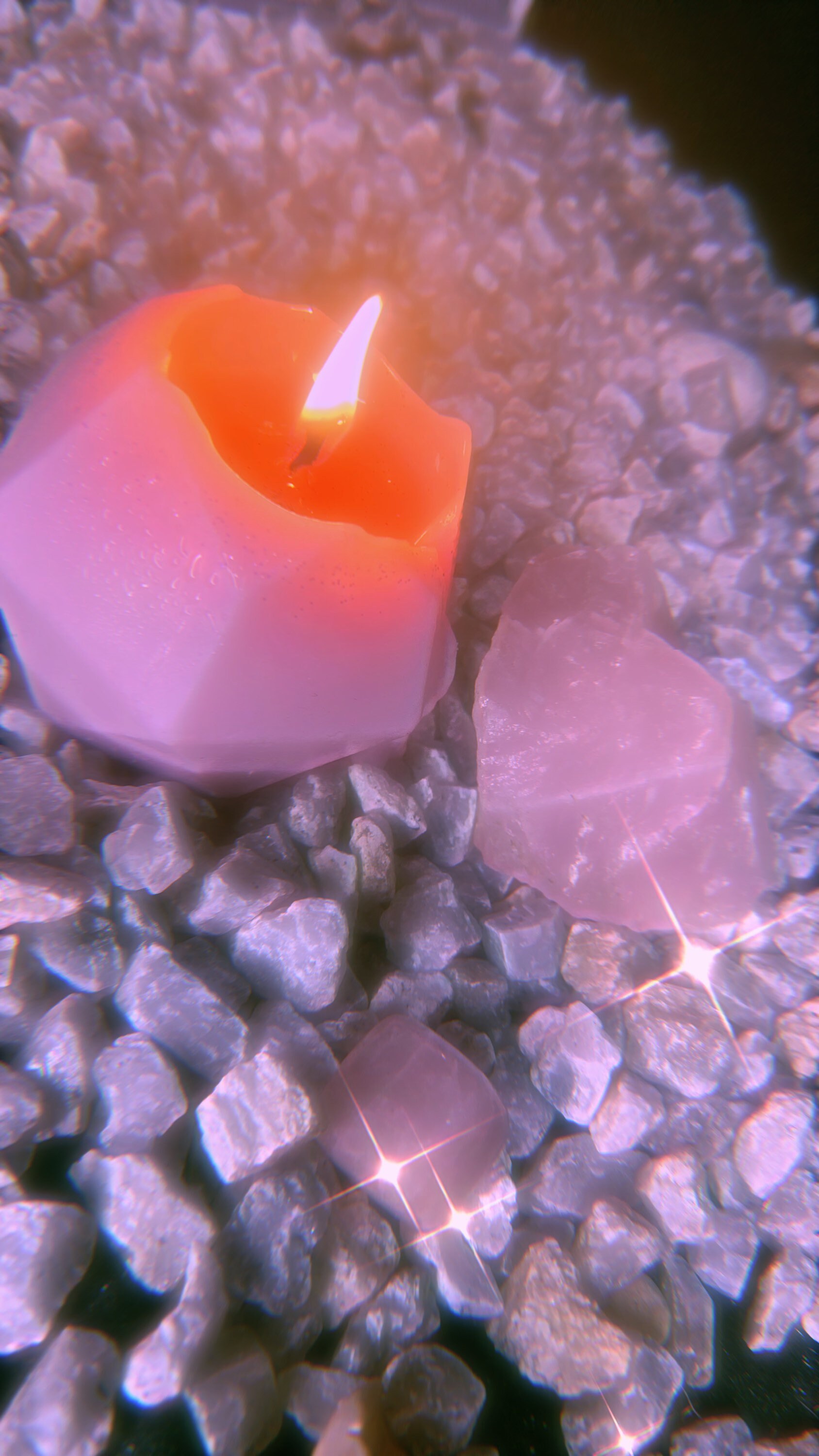 Crystal Candles intuitively picked crystals or crystal sets Etsy