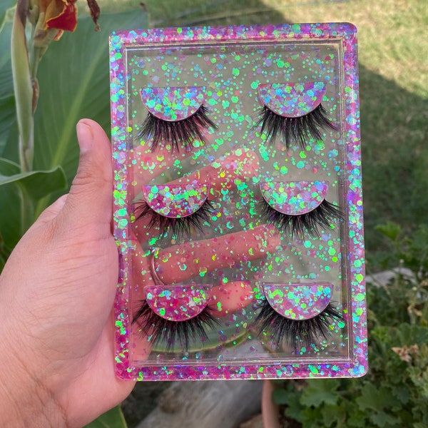 Resin Lash Tray Etsy