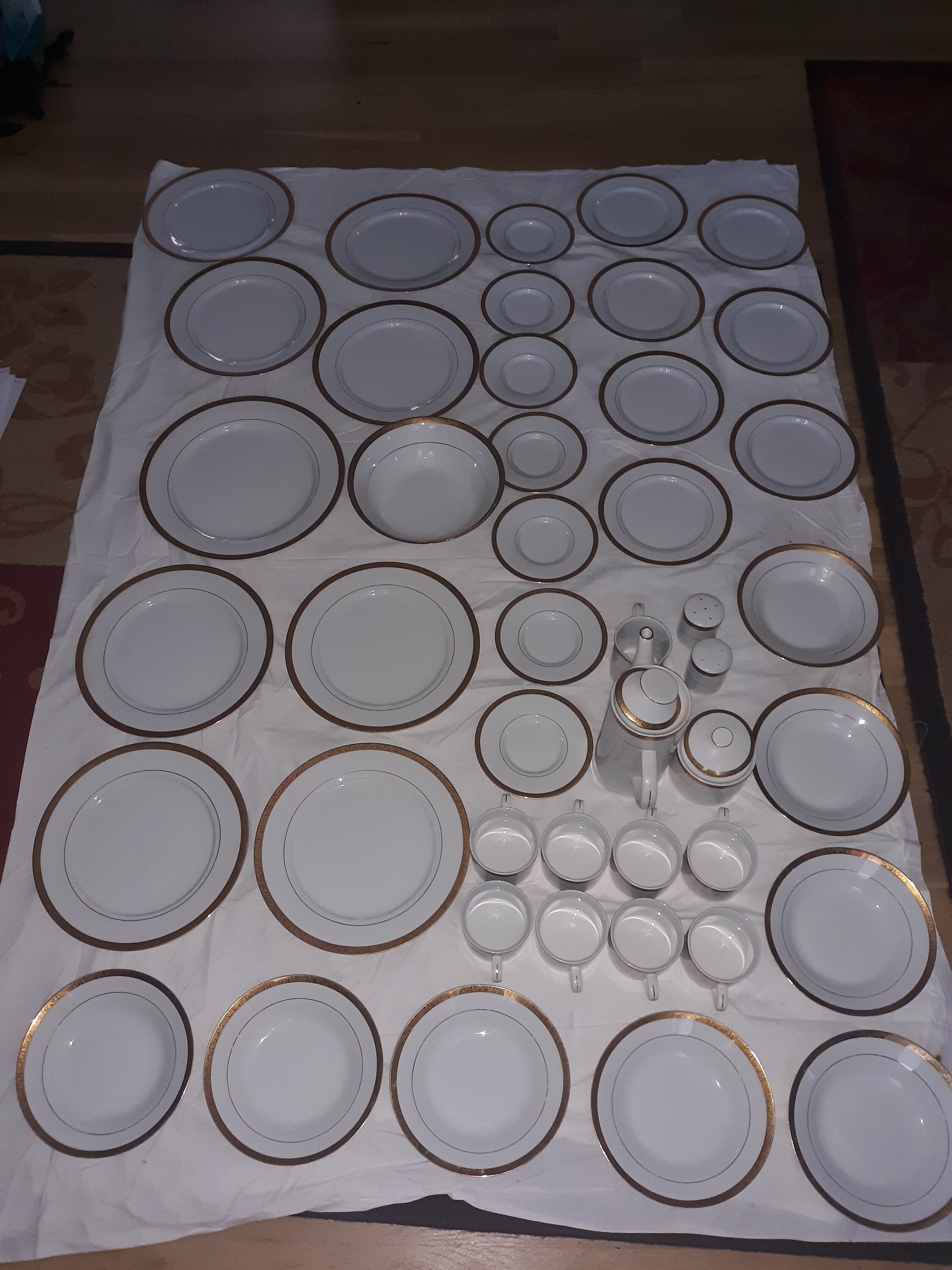 Sango Empress Gold 8453 Fine China Etsy