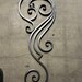 Decorative Metal Entry Gate Custom to Fit 36 Wide Space 40 Tall at the