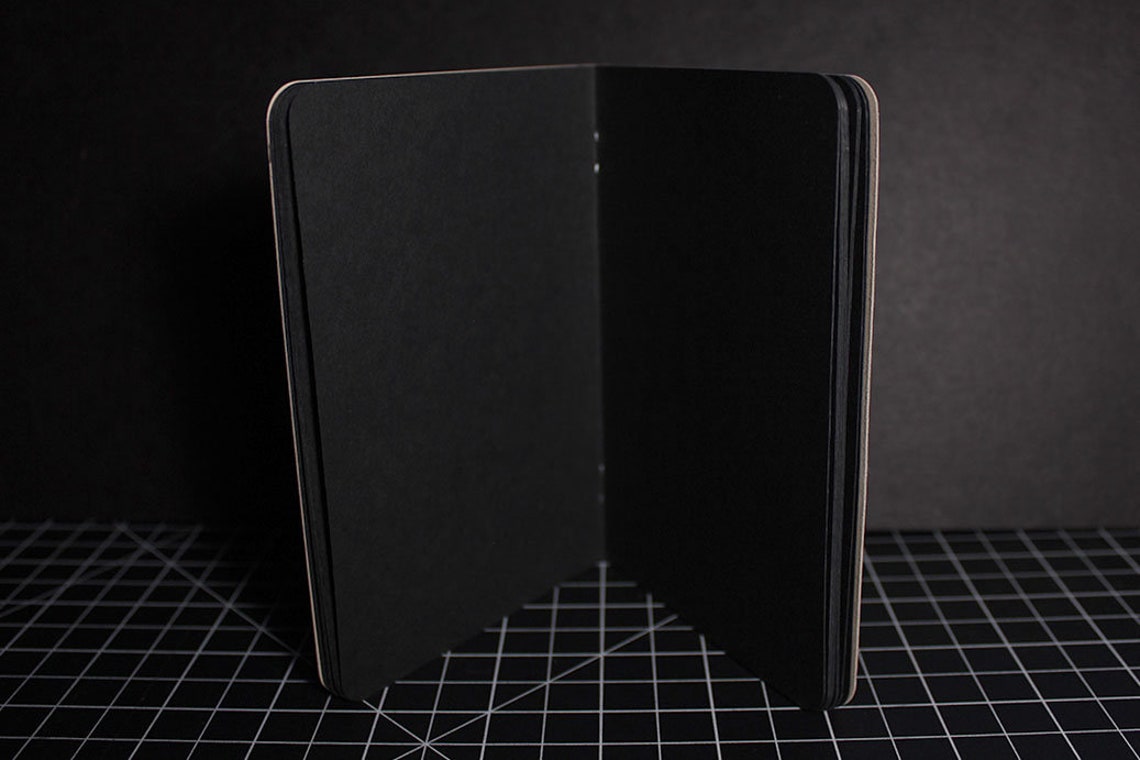 5.5 x 4 Black Drawing Pocket Sketchbook Etsy