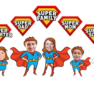 super família, mãe, pai, filho, filha, cachorro, png, rosto no buraco, buraco no rosto, super pai, super mãe, moldura, buraco, super, família,