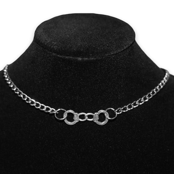 Handcuff Chain Necklace Etsy