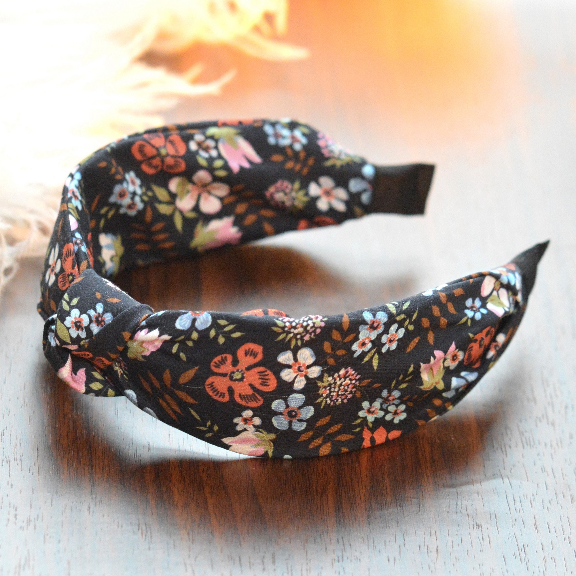 Boho Headband Pattern Sewingfloral Top Knot Headband for Etsy