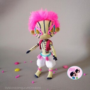 Upper Rank Demon Amigurumi-haakpatroon, anime-amigurumi