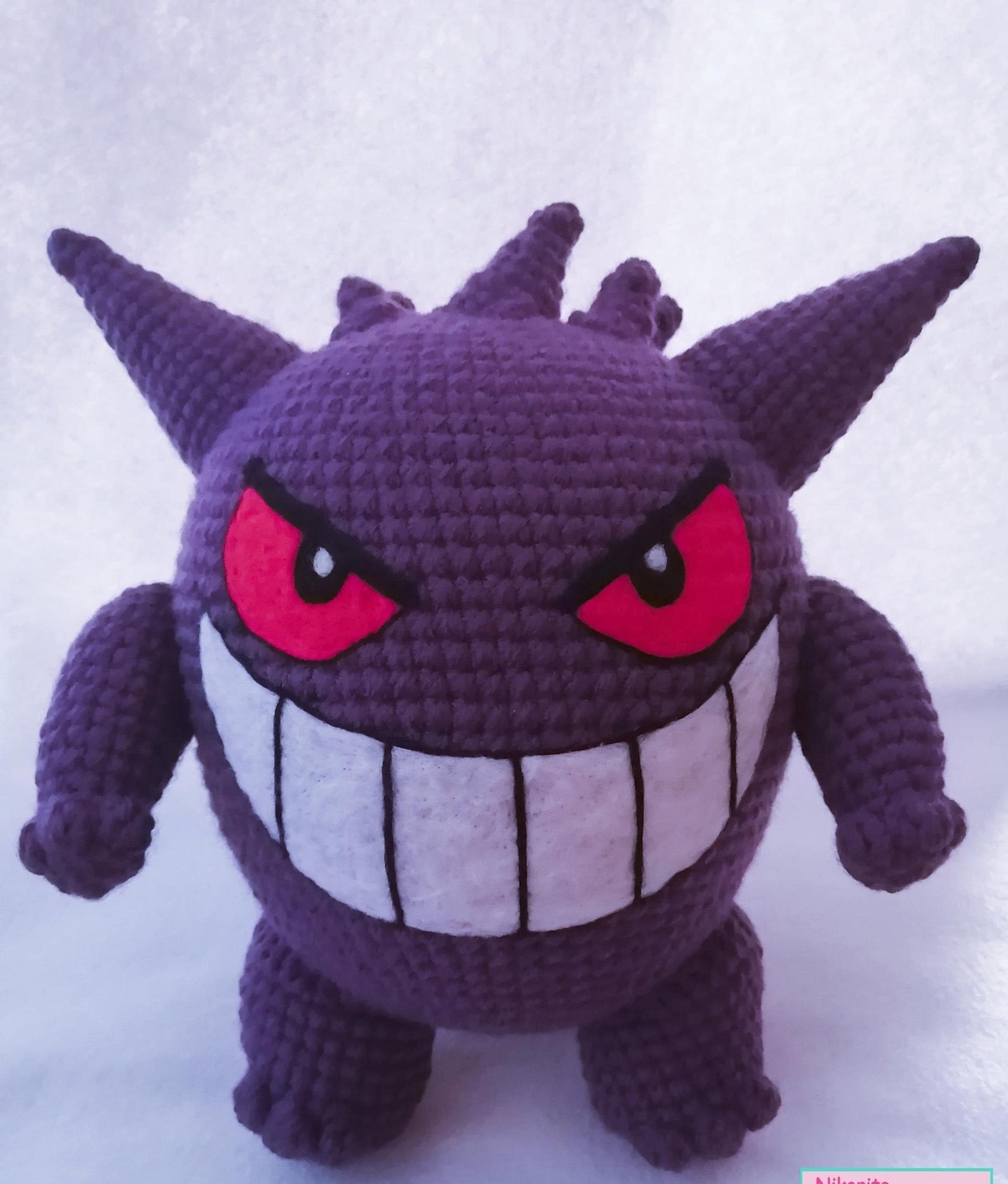 Gengar Pokémon Crochet Pattern Etsy