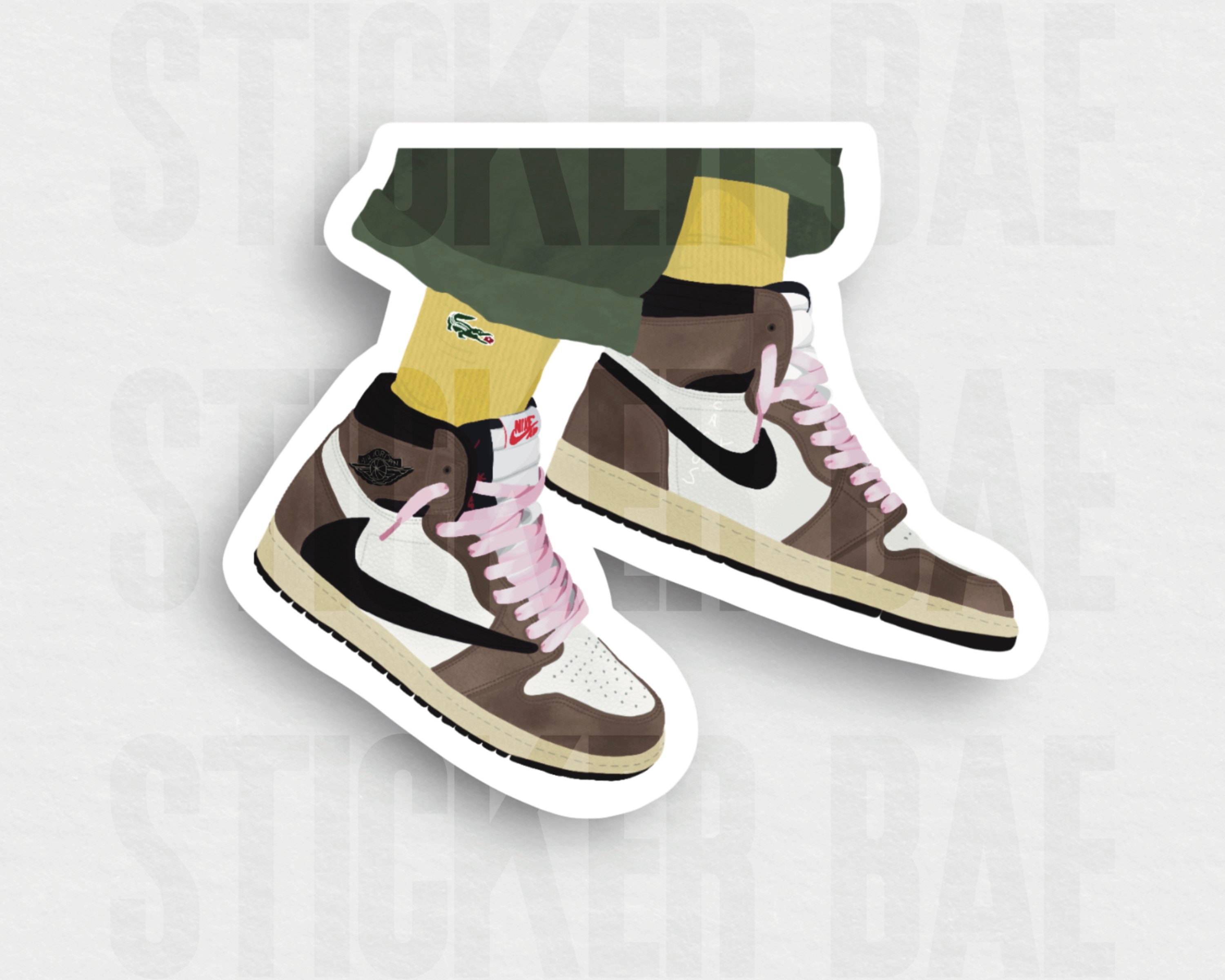 travis scott nike swoosh stencil