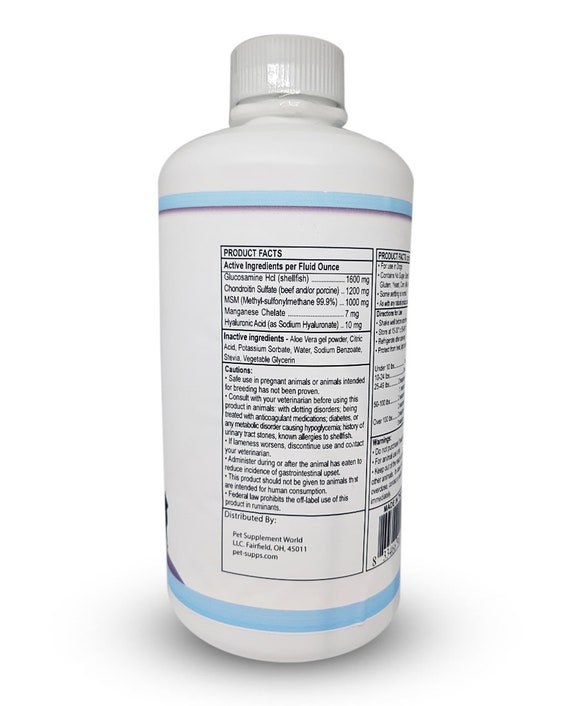 Best liquid glucosamine for dogs deals