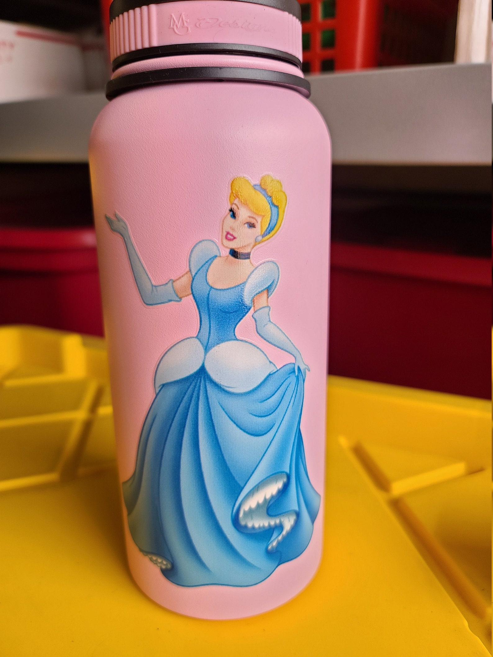 32oz 808 HI-Dr8 UV Printed Cinderella Water Bottle FREE | Etsy