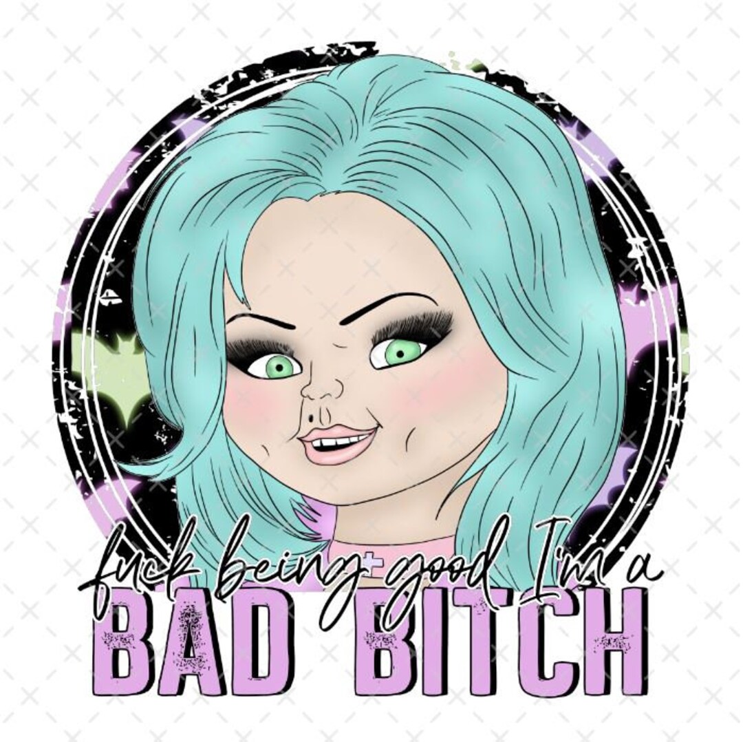Bad Bitch Ready to Press DTF Transfer, DTF Transfers, Ready to Press ...