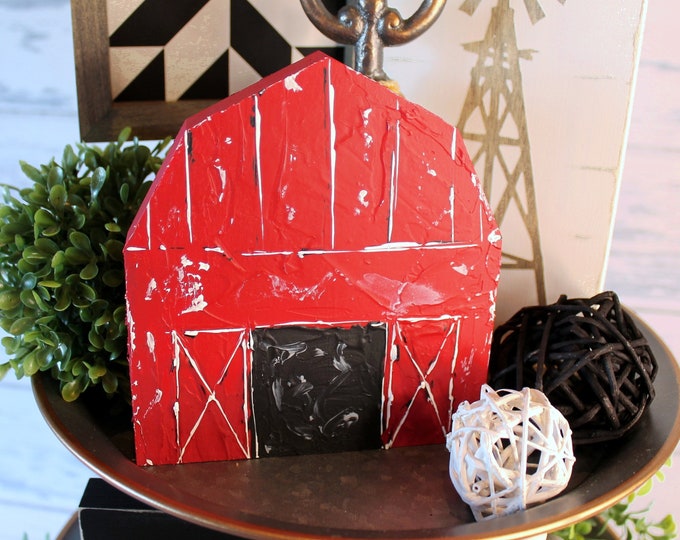 12l X 9.75h Metal/embossed Barn Etsy