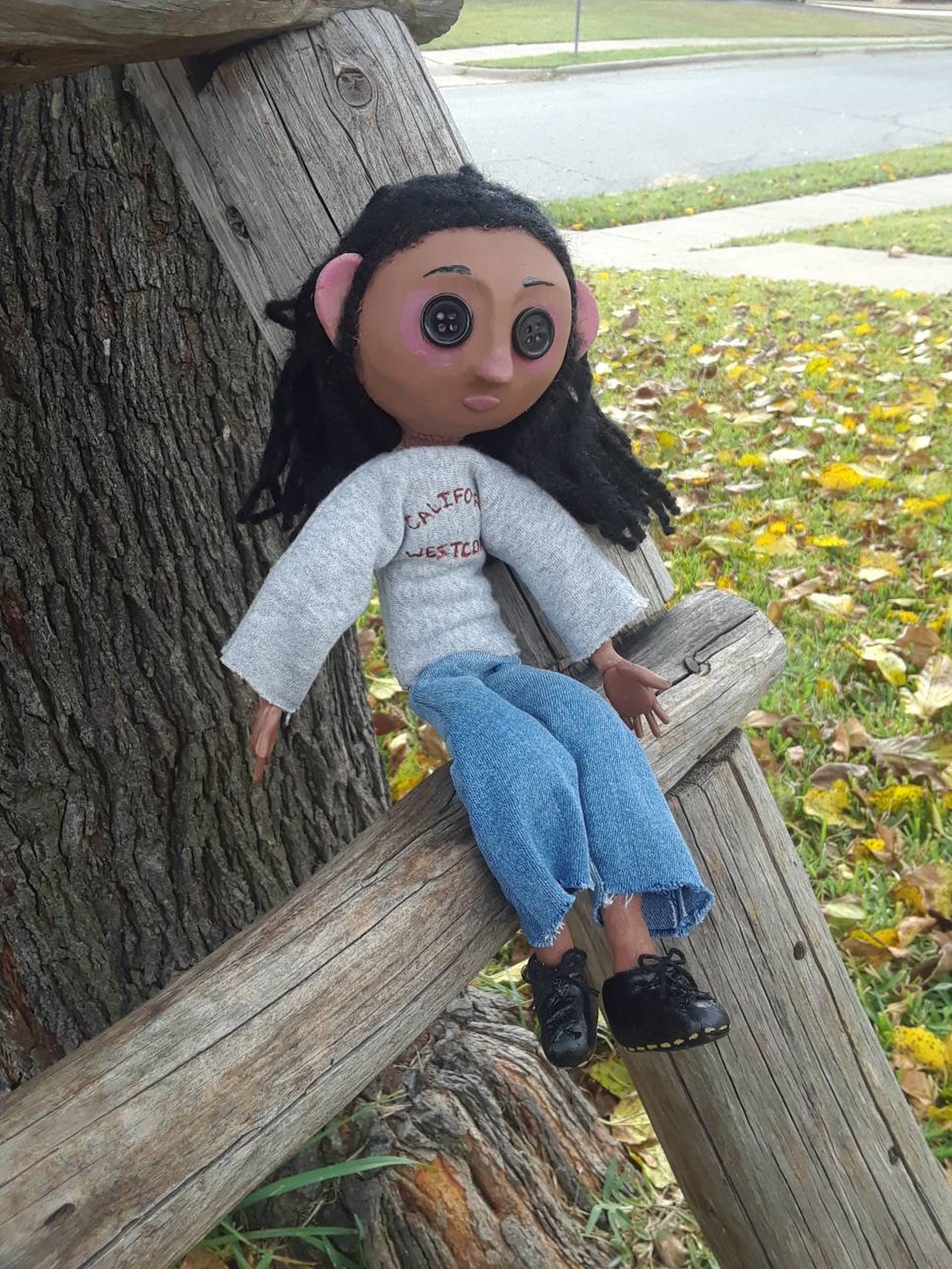 coraline look alike doll