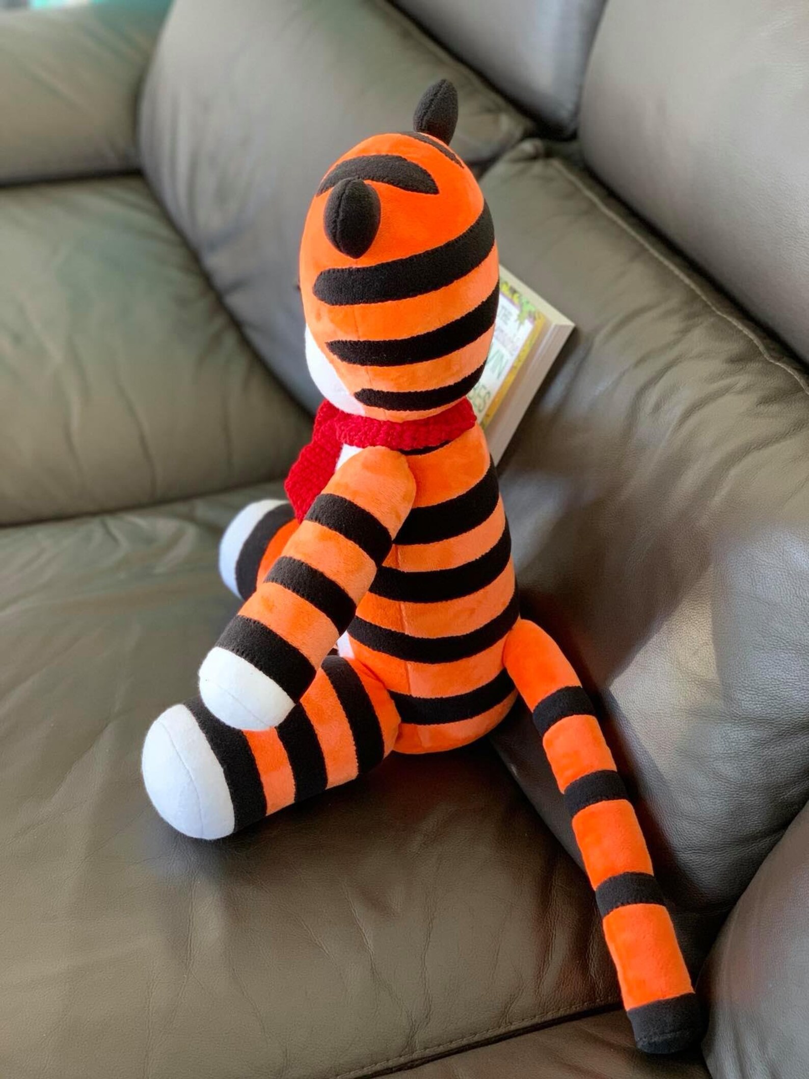 Handmade Hobbes/ Hobbes Plushie/ Hobbes Tiger made by soft | Etsy