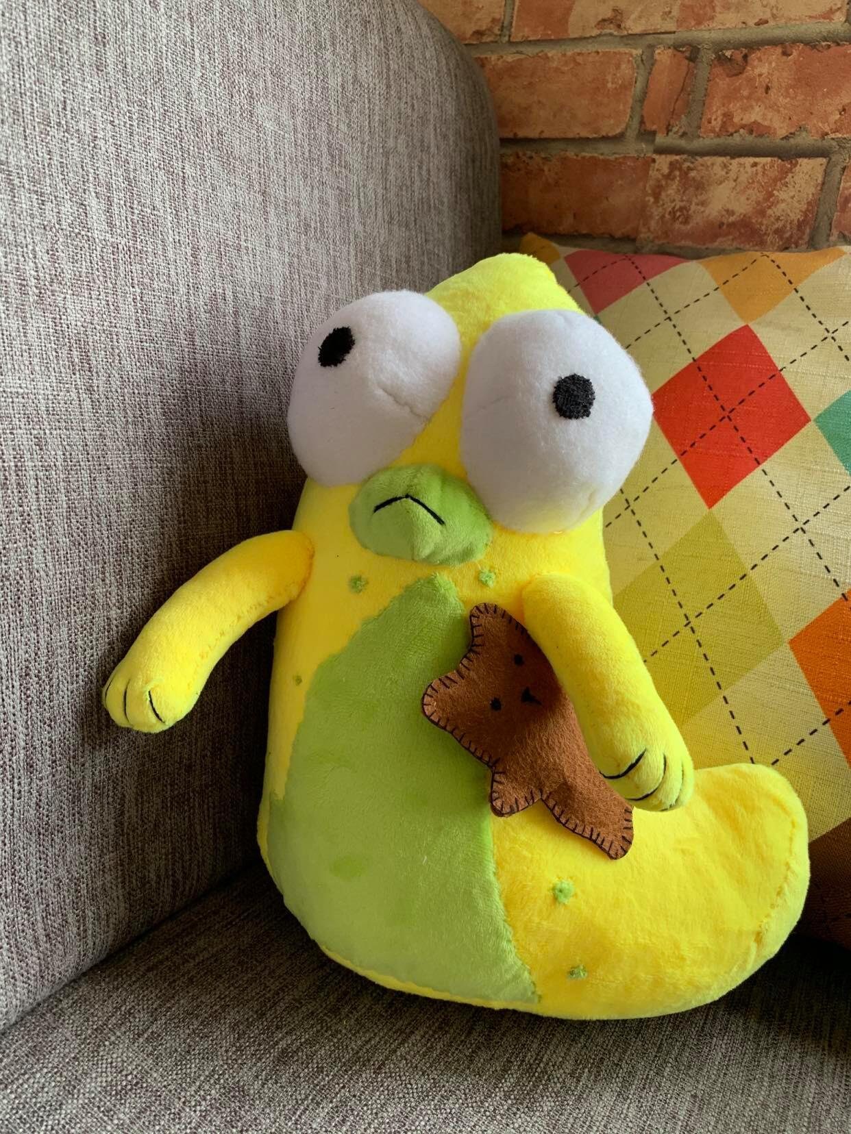 Handmade Pupa Plush/ Solar Opposites Inspired Pupa Toy/ 14 Etsy