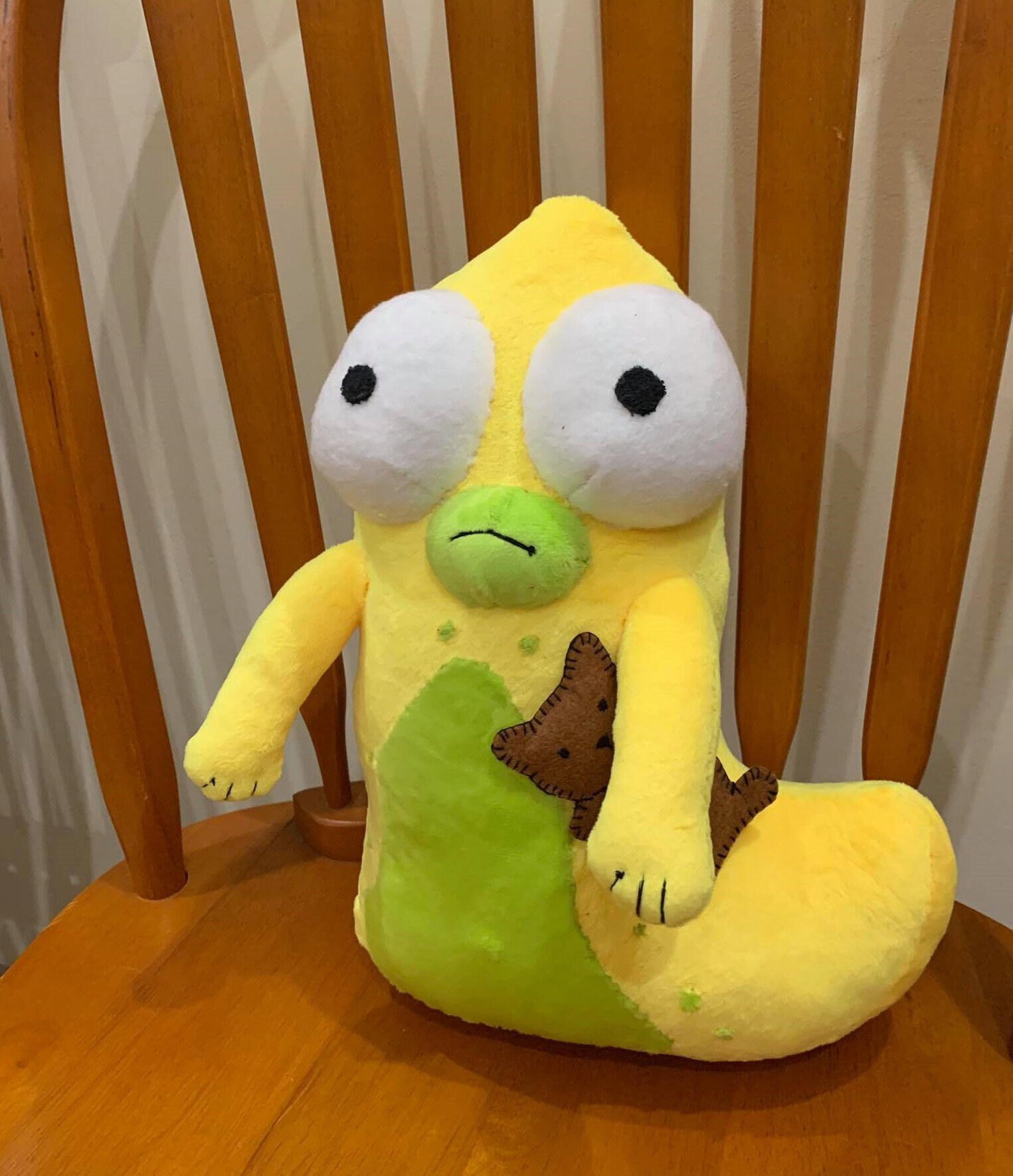 Handmade Pupa Plush/ Solar Opposites Inspired Pupa Toy/ 14 Etsy