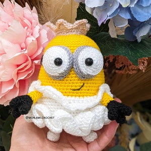 Ballerina Minion Amigurumi Pattern