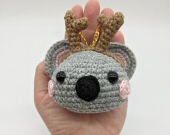 Koala Christmas Ornament Amigurumi Pattern