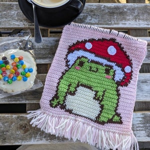 Mushie Frog Wall Hanging Crochet Pattern