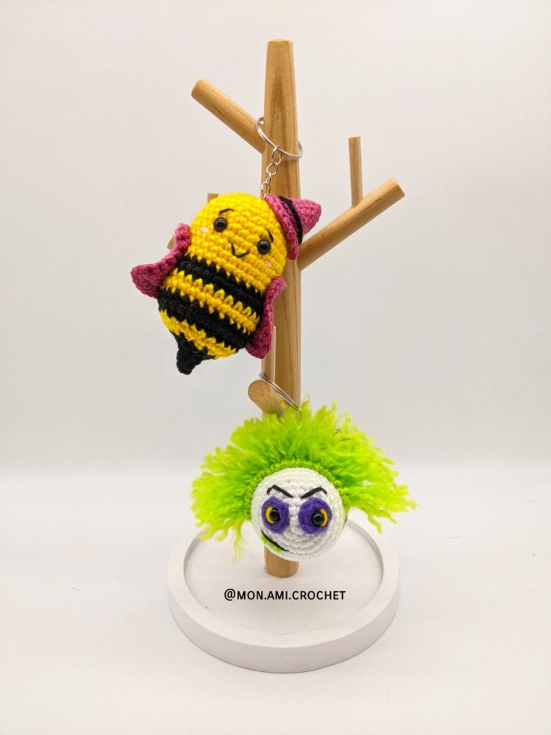 Bee-Witch & Bee-tleJuice Amigurumi-mönster bild 3