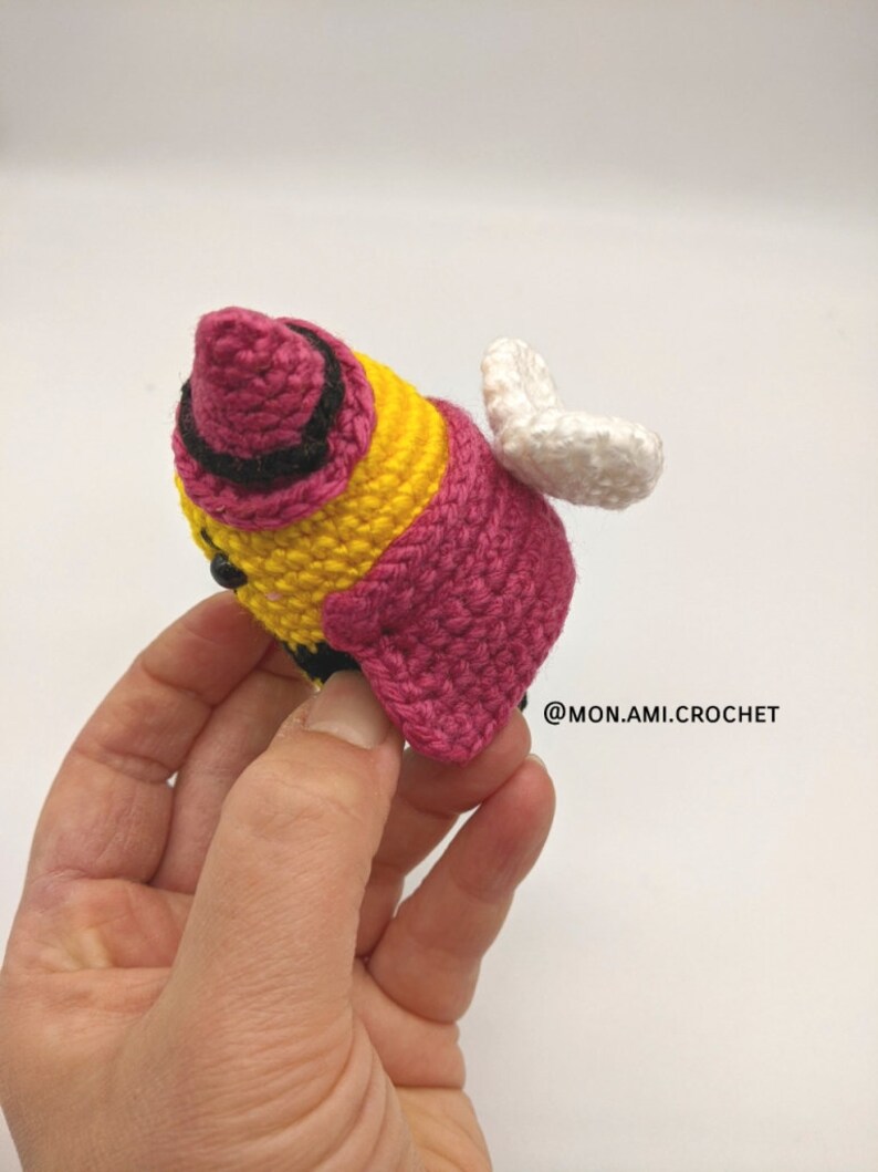 Bee-Witch & Bee-tleJuice Amigurumi-mönster bild 5