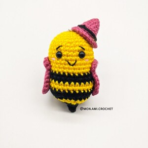 Bee-Witch & Bee-tleJuice Amigurumi-mönster bild 4