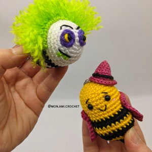 Bee-Witch & Bee-tleJuice Amigurumi-mönster bild 2
