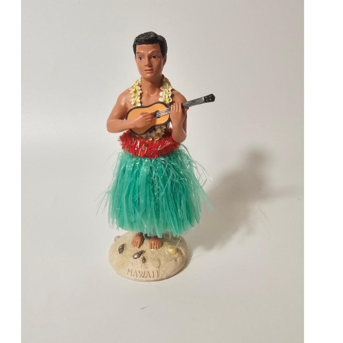 Vintage Hula Girl With Ukulele - Etsy