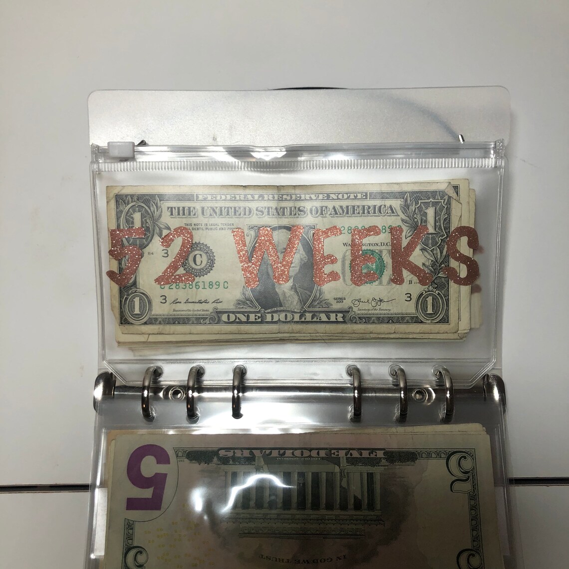 Zipper Vinyl Cash Envelopes Clear Zipper Envelopes Etsy