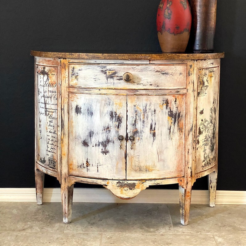 Shabby Rustic Chic - Etsy - Vintage Shabby I White Rustic