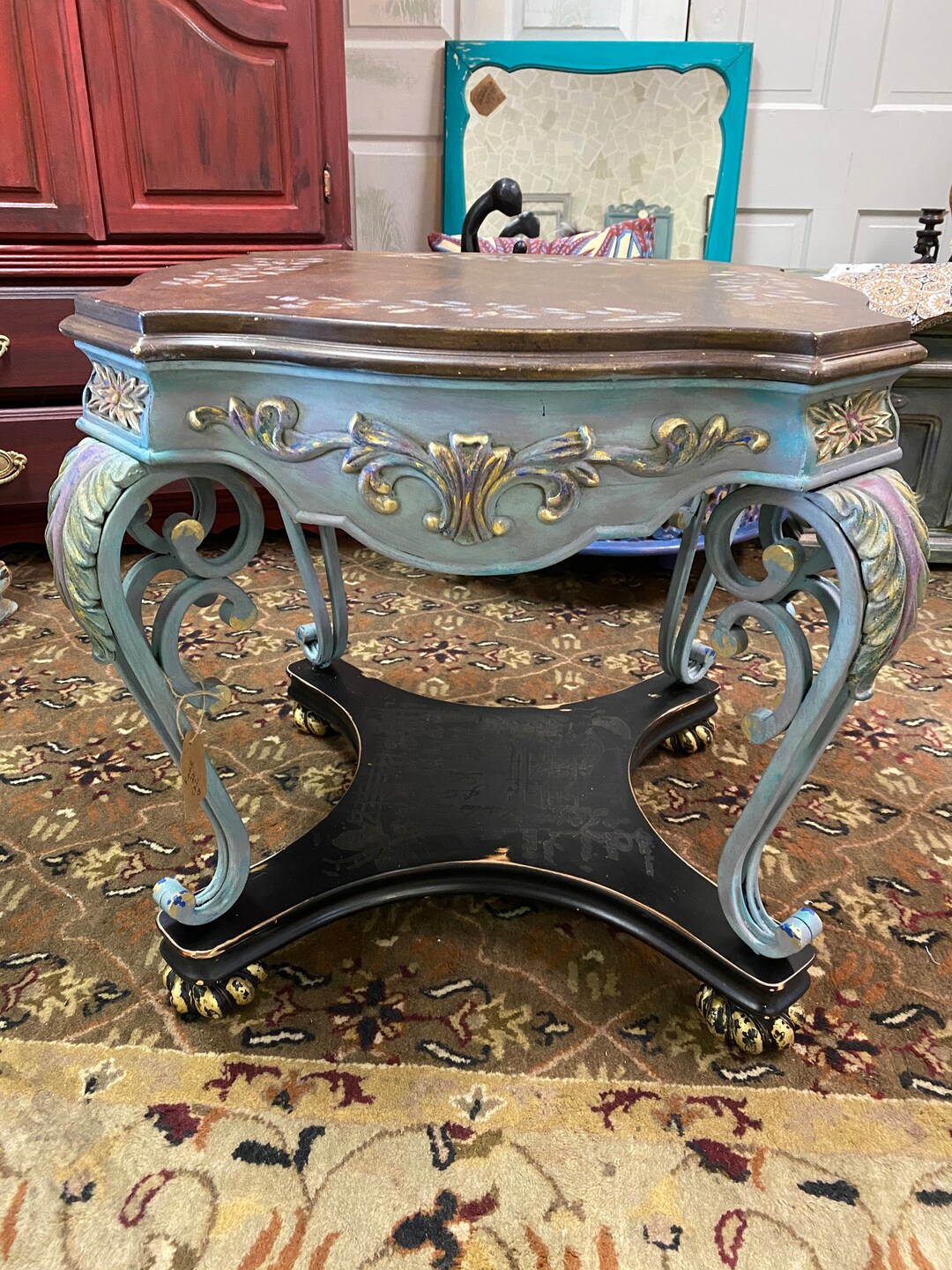 SOLD SOLD SOLD bohemian Side Table Accent Table Bohemian End Table Living Room Table Bohemian