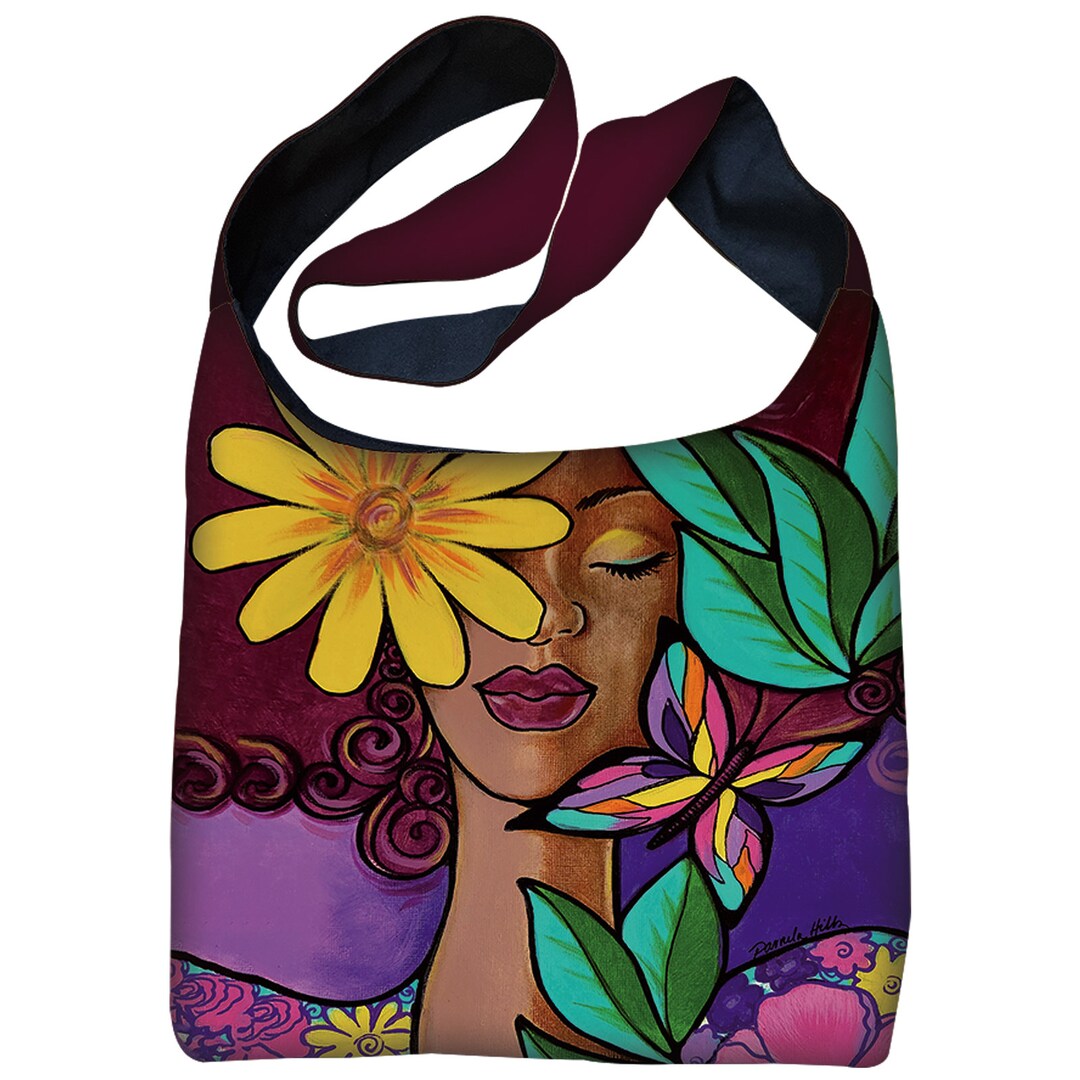 African American Art Hippie Tote Bag Etsy