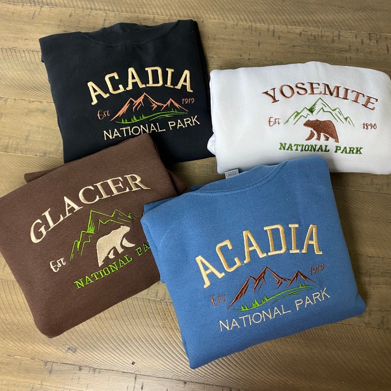 Oversized National Park Hoodies - Etsy
