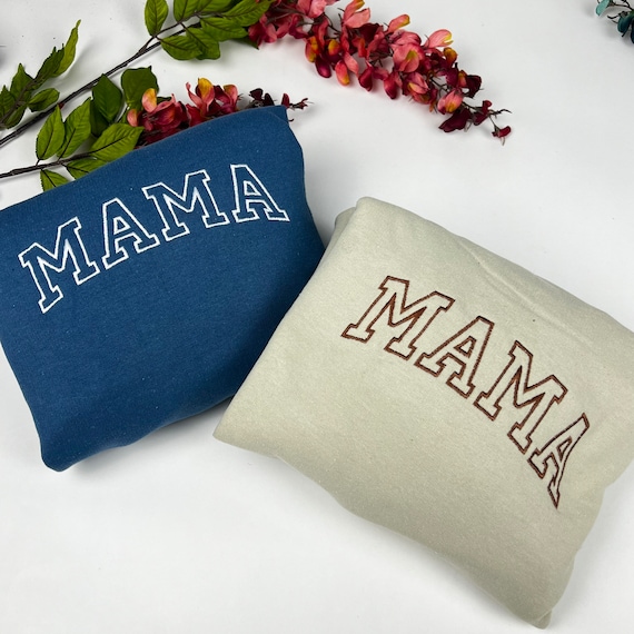 Etsy embroidered crewneck hotsell